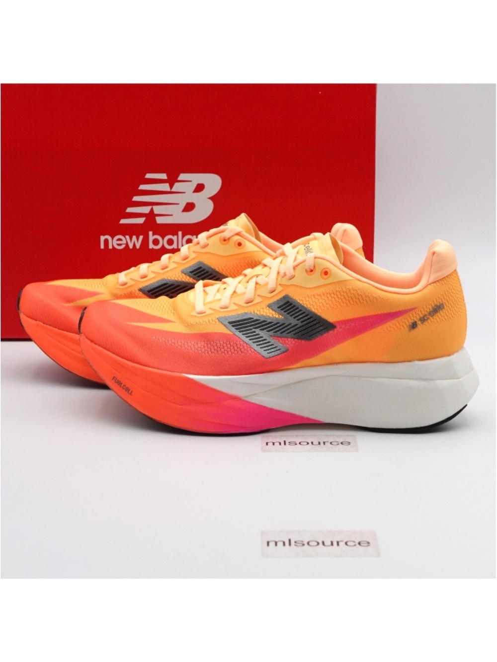 NEW New Balance FuelCell SuperComp Elite v5 Shoe Orange